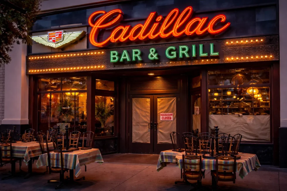 Cadillac Bar & Grill in San Francisco closes after three decades, reflecting challenges for local restaurants and Mid-Market neighborhood changes.