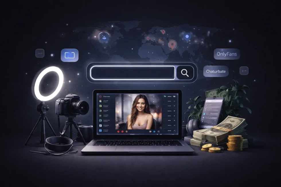 How to start webcam model work from home and find a reliable webcam studio in the US. Learn how streaming platforms work, how creators earn online and why studios help beginners build stable income.