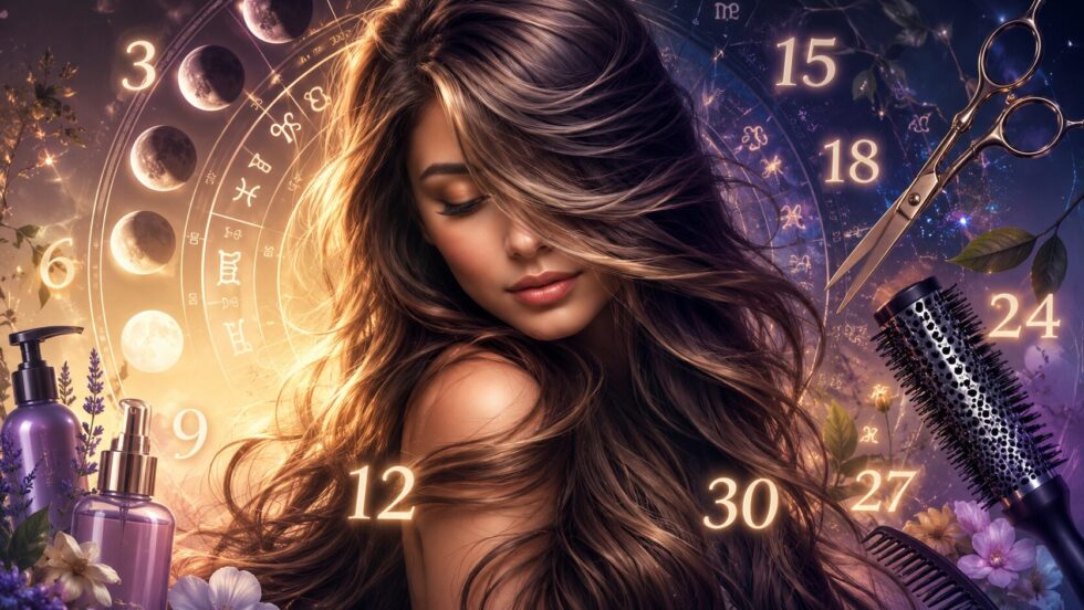 Lunar haircut calendar June 2026 USA: best dates for cutting, coloring, hair growth and avoiding damage. Full moon phases, magnetic storms and zodiac guide.