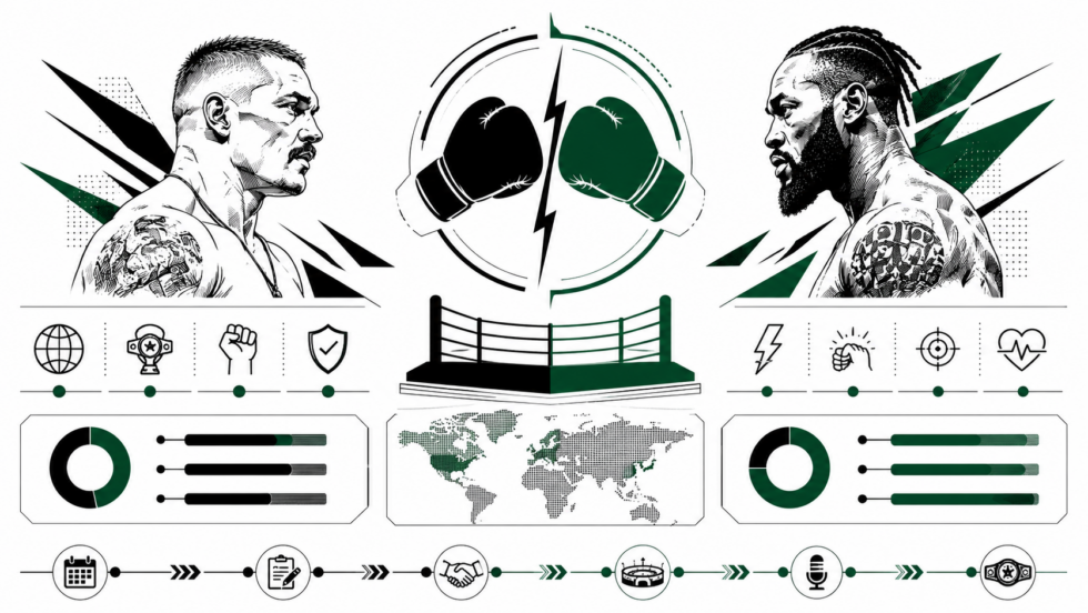 Oleksandr Usyk could face Deontay Wilder in his final professional fight in the United States. Here is what is known about Zuffa Boxing talks, possible venues, records, timing and stakes.